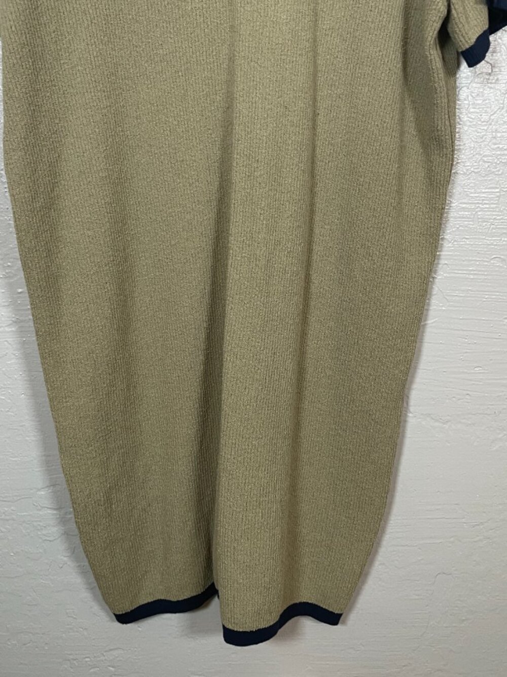 Anthropologie Olive Green and Navy Polo Jumpsuit - Picture 8 of 10